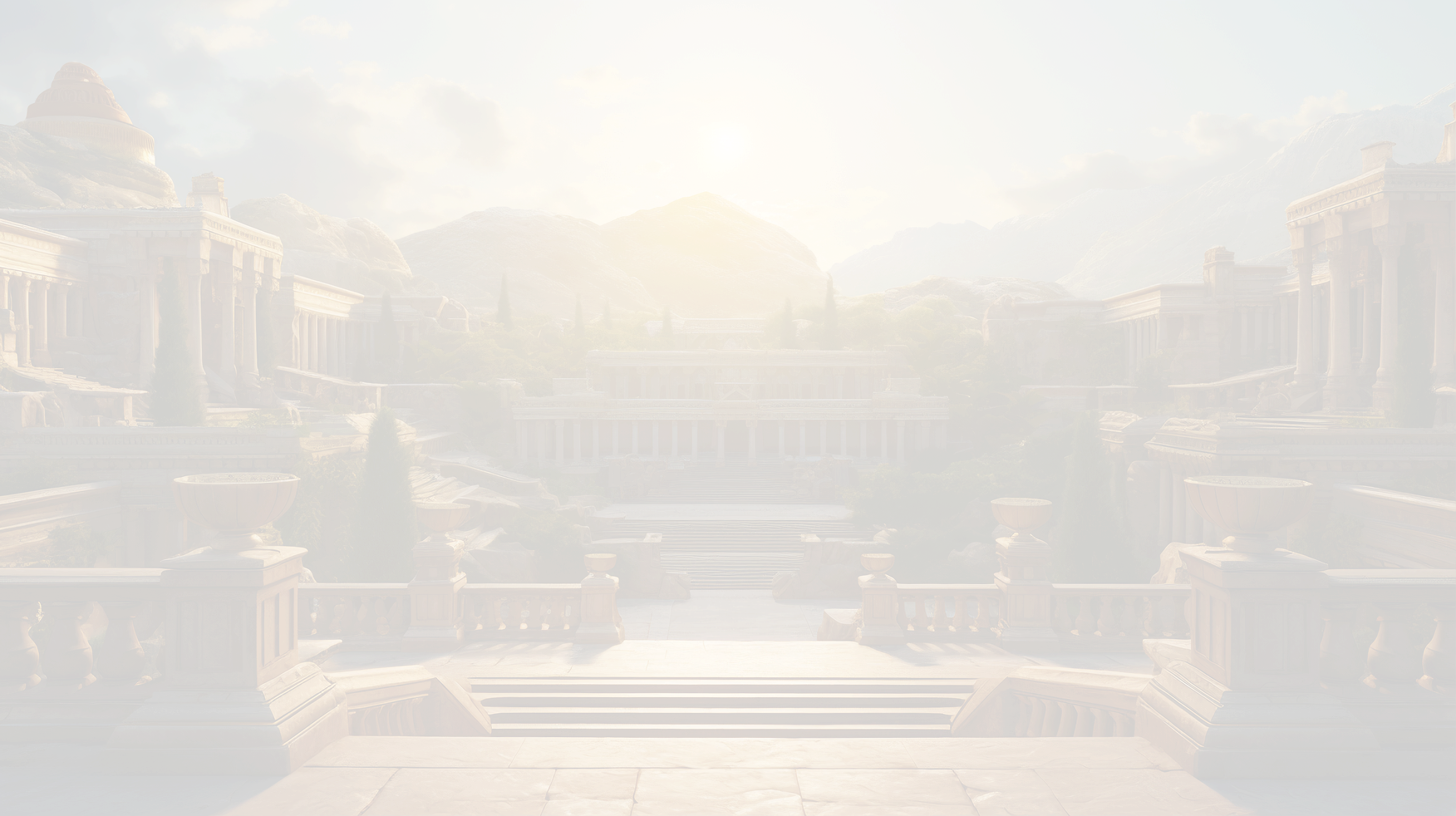 Ancient ruins background